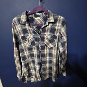 Sneak PeekWomens LargePlaid Grunge Indie Boho Cabin Western Classic